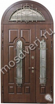 Металлическая арочная дверь ВДА-1175 - купить от производителя Мосдвери Металлическая арочная дверь ВДА-1175
