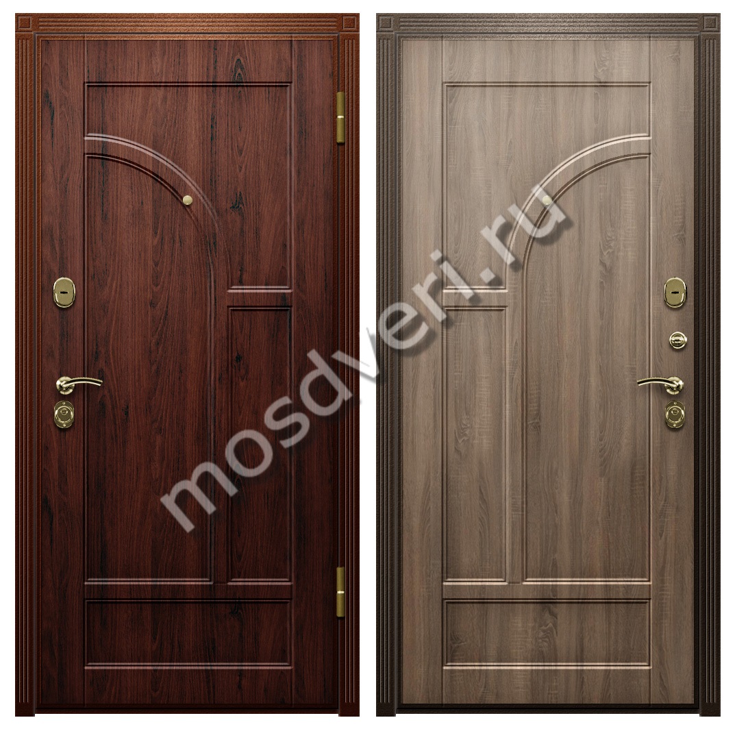Дверь с отделкой МДФ и виноритом в частный дом TD-161 - купить от производителя Мосдвери Дверь с отделкой МДФ и виноритом в частный дом TD-161