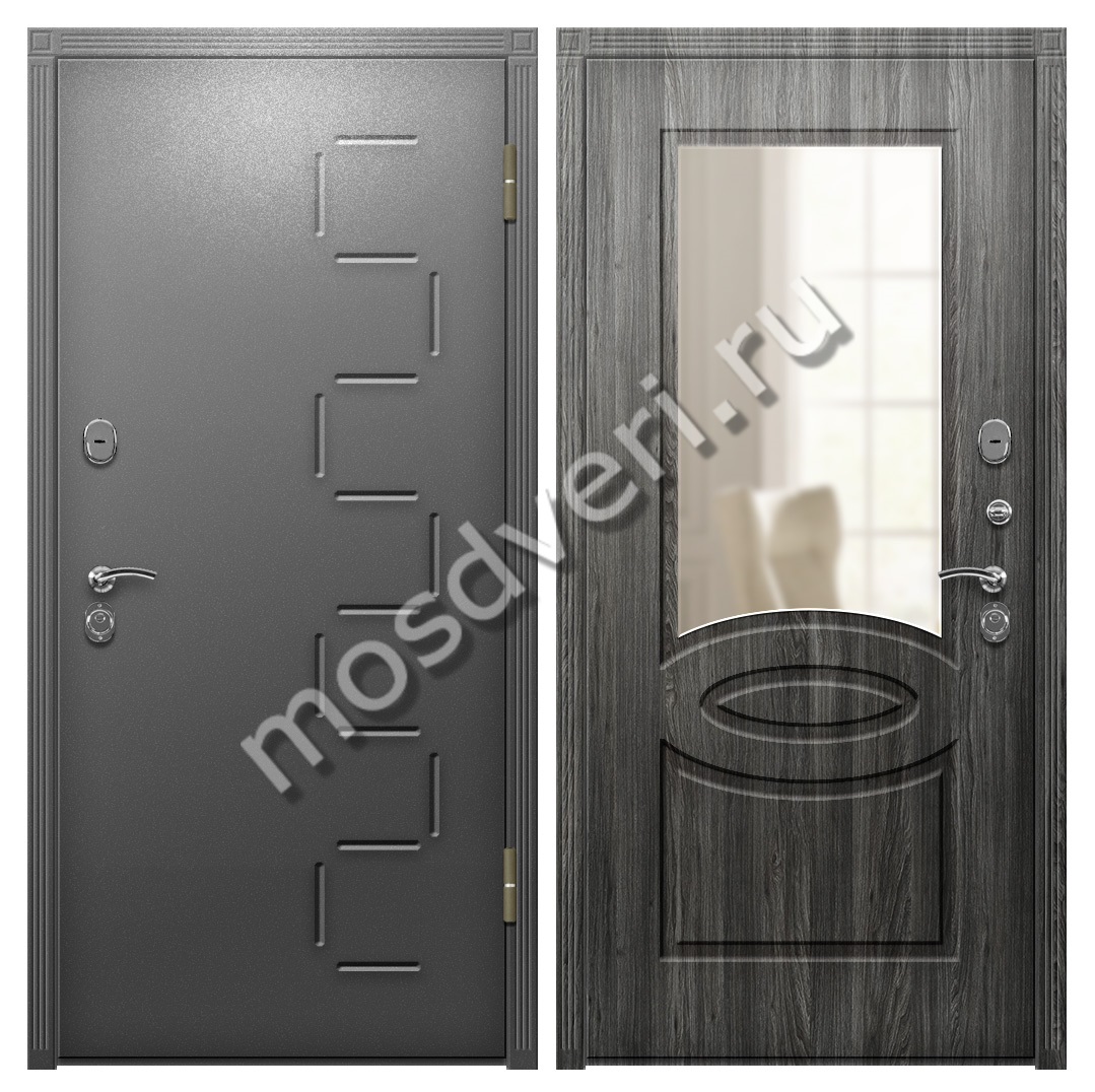 Стальная дверь с терморазрывом TD-113 - купить от производителя Мосдвери Стальная дверь с терморазрывом TD-113