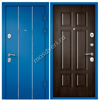 Синие входные двери в квартиру SVK-20 - купить от производителя Мосдвери Синие входные двери в квартиру SVK-20