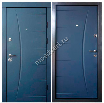 Синие входные двери в квартиру SVK-43 - купить от производителя Мосдвери Синие входные двери в квартиру SVK-43