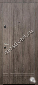 Металлическая дверь со скрытыми петлями серая - купить от производителя Мосдвери Металлическая дверь со скрытыми петлями серая