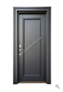 Красивая входная дверь цвета графит в дом КДД-024 - купить от производителя Мосдвери Красивая входная дверь цвета графит в дом КДД-024